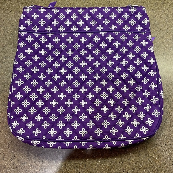 🆕Vera Bradley NCAA TCU Horned Frog Triple Zip Hipster Crossbody Texas Christian - Picture 8 of 10